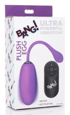 Bang! Plush Egg 28X Silicone Wireless Remote Control Rechargeable Bullet Vibe