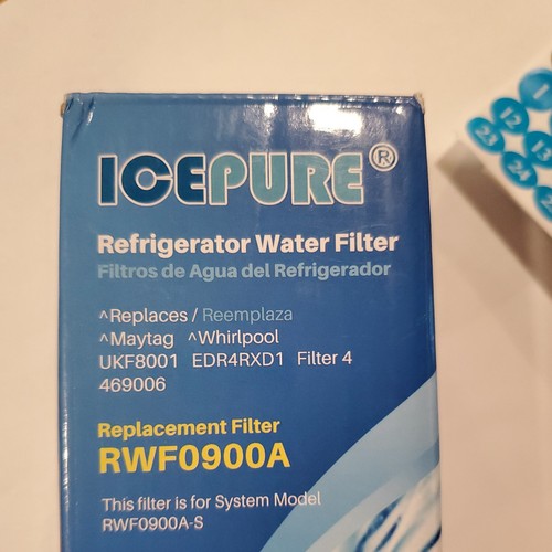 Icepure RWF0900A Replacement Refrigerator Water Filter For Maytag UKF8001+ eBay