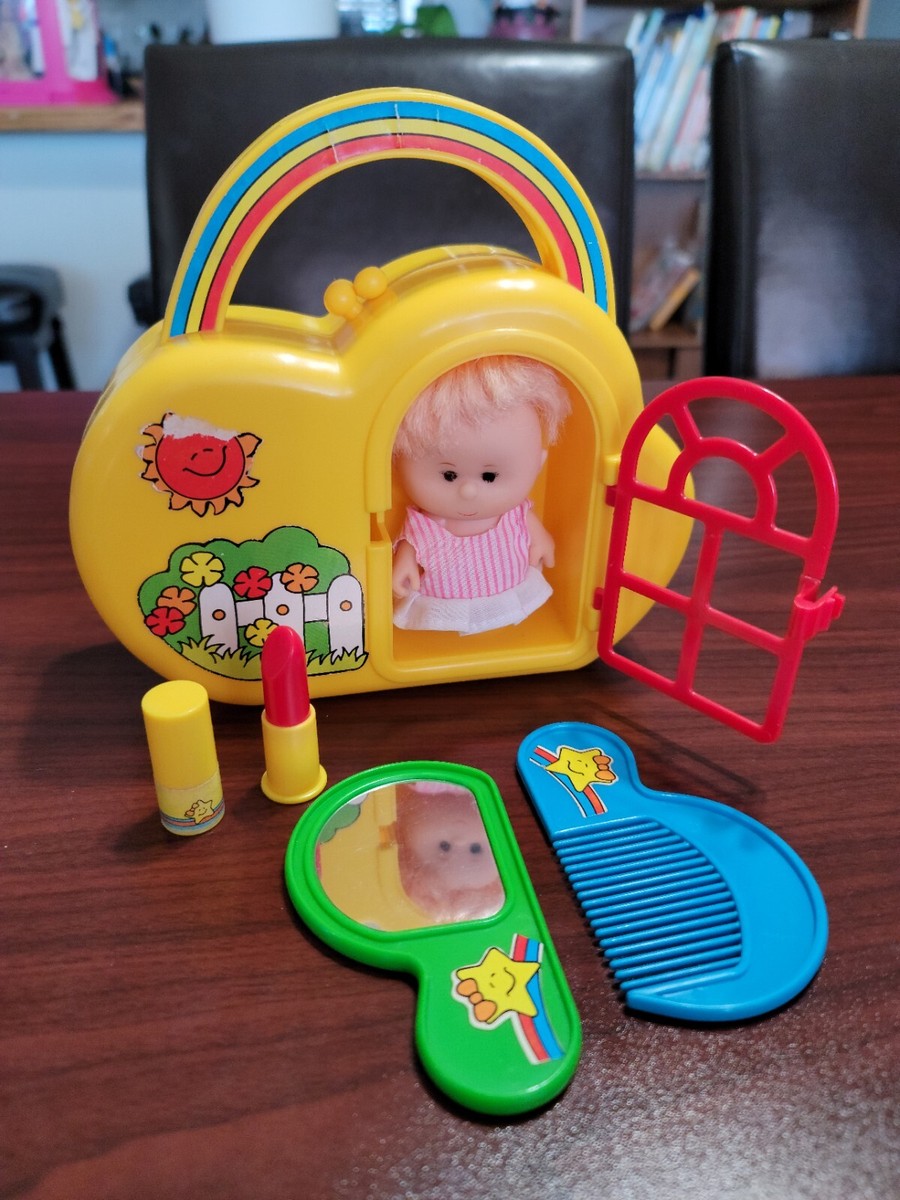 1986 Unimax Doll House Purse Case Vintage Includes Accessories | eBay