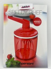 Batteur Manuel Tupperware Speedy Chef Rouge - Neuf En Carton