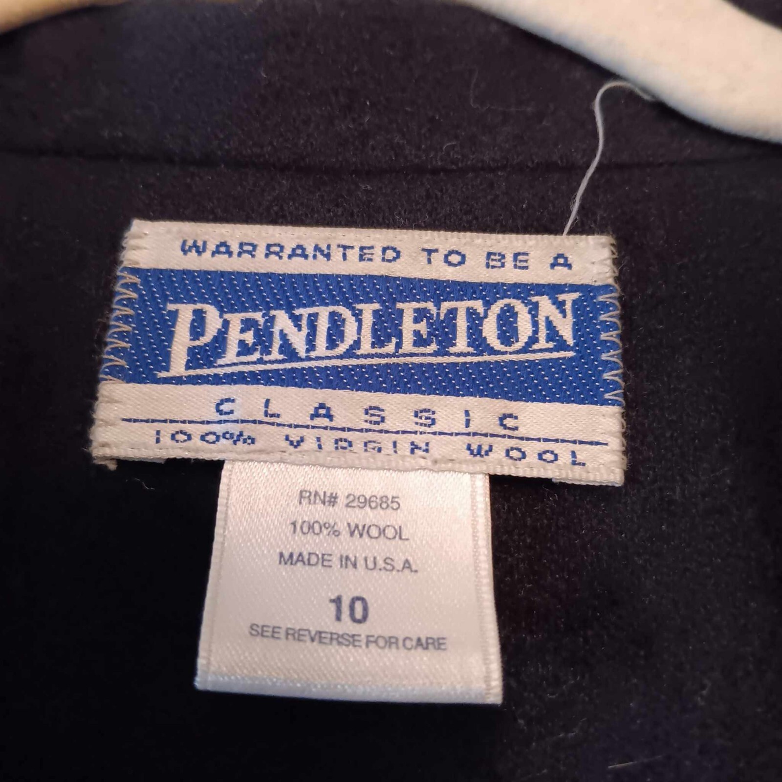 Pendleton Classically Styled Virgin Wool Gold But… - image 3
