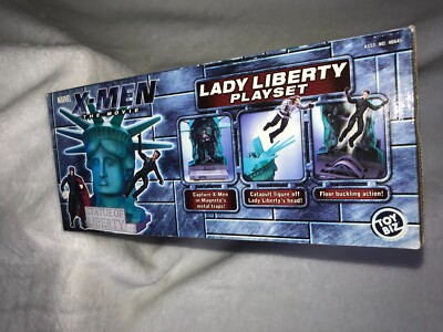 New VTG 2000 Toy Biz Marvel X-Men Lady Liberty Trapping