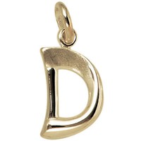 AnhäNger Buchstabe D 375 Gold Gelbgold 14,1X8,7Mm Halsschmuck BuchstabenanhäNger