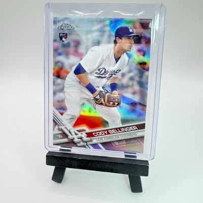 2017 Topps Chrome MLB Cody Bellinger RC Refractor Dodgers #79
