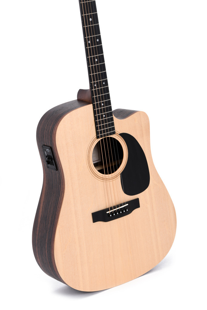SIGMA Gitarre DECE+ B&Z Marcassar/Ebonyholz Dreadnought AUSSTELLER 0222d2 SIGMA Gitarre DECE+ B&Z Marcassar/Ebonyholz Dreadnought AUSSTELLER 0222d2