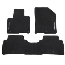 NEW OEM Kia 2016-2018 Sorento Carpet Floor Mats Set Black Genuine C6114-ADU00