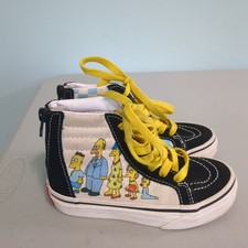 Vans x The Simpsons Sk8-Hi Family Portrait Shoes Kids size 11