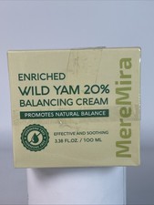Wild Yam Cream for Hormone Balance: Natural PMS  Menopause Relief 3.38 Fl Oz