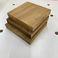 3 Pcs Teak Lumber, Geniune Burmese Teak Lumber Cut Offs