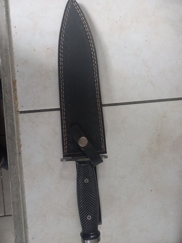 Messerscheide echt Vollrindleder mit Dolch - Bild 3 von 4