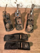 5 x Vintage Woodworking Plane Bodies Mixed condition and Parts