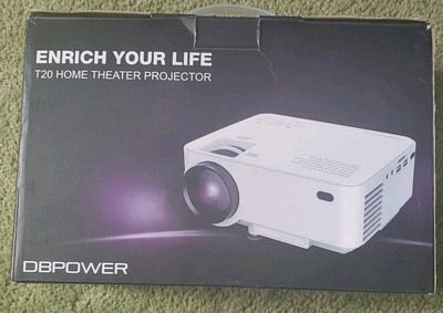  **T20 HOME THEATER PROJECTOR DB POWER**  