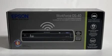 New Epson WorkForce DS-40 Portable Compact Document Scanner for Business Office