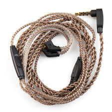 KZ CCA 2PIN Earphone Cable - 4 Core High-Purity Copper Twisted In-Ear Monitor Re