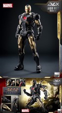 Image of threezero DLX Iron Man Mark 7 (Black X Gold) The Infinity Saga Die Cast Figure