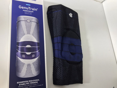 Genutrain Black Größe 2 Kniebandage Bauerfeind Knie Patella Bandage Manschette