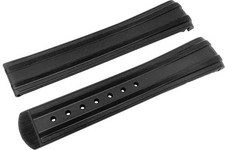 Authentic NEW Omega Black 20mm Rubber Strap CVZ010126 42mm Omega Seamaster 300m