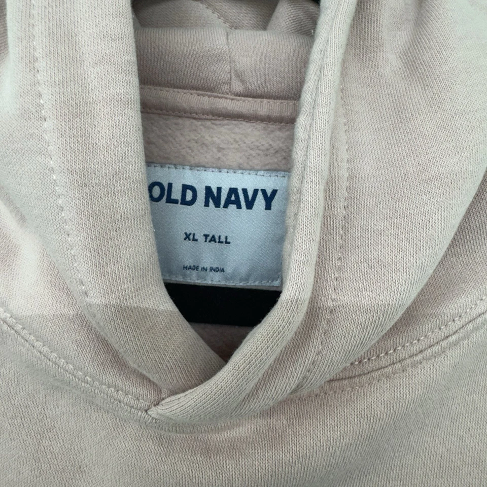 Pulôver Old Navy super macio com capuz moletom bolso lateral Athleisure tamanho: XLT - Imagem 2 de 4