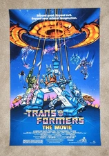 Transformers The Movie Poster Screen Print 24x36 #/125 Matt Ferguson Mondo BNG