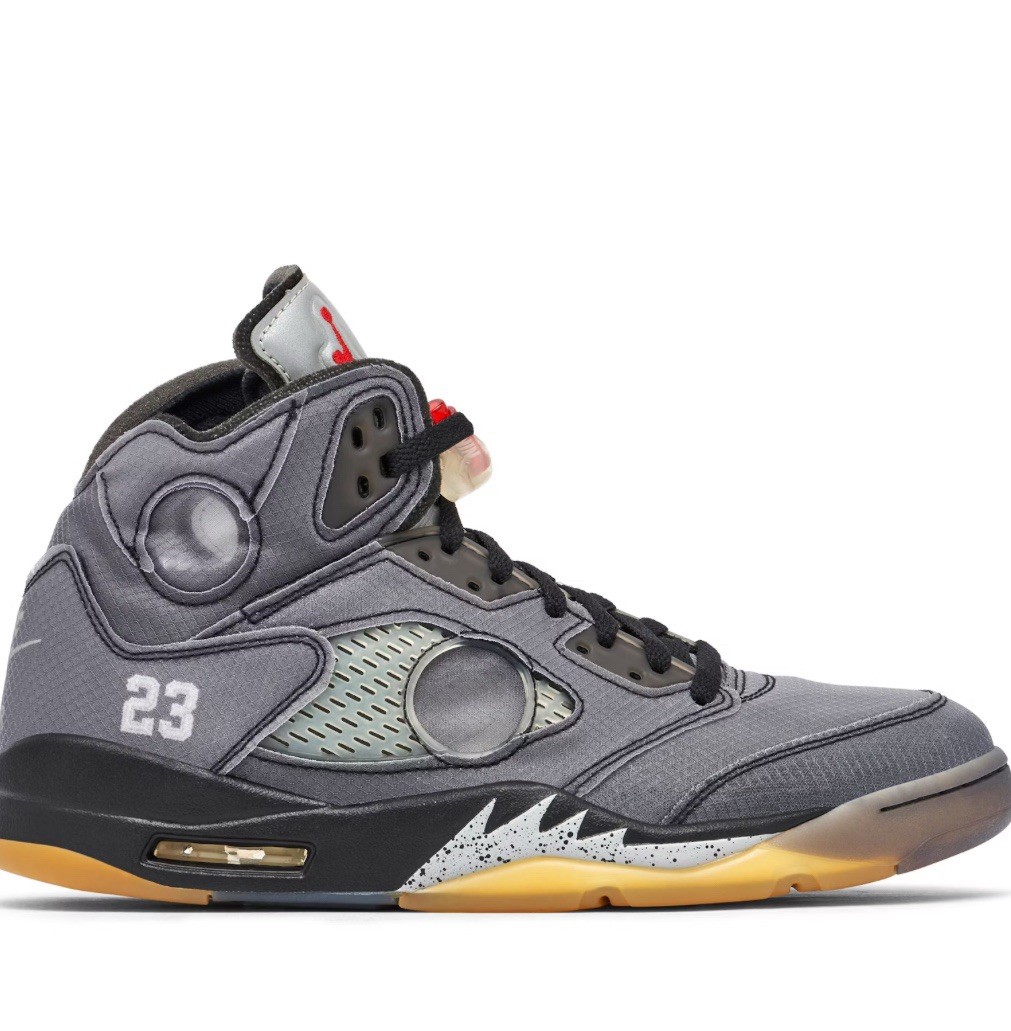 OFF WHITE X NIKE Nike air retro Jordan 5 x Off White UK 9 Mussola