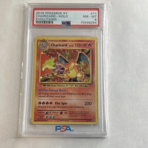 XY Evolutions Charizard 2016 XY Evolutions Charizard #11 Holo