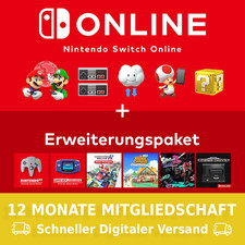 Nintendo Switch Online + Erweiterungspaket 12...