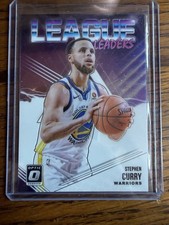 2018-19 Donruss League Leaders #8 Stephen Curry Golden State Warriors