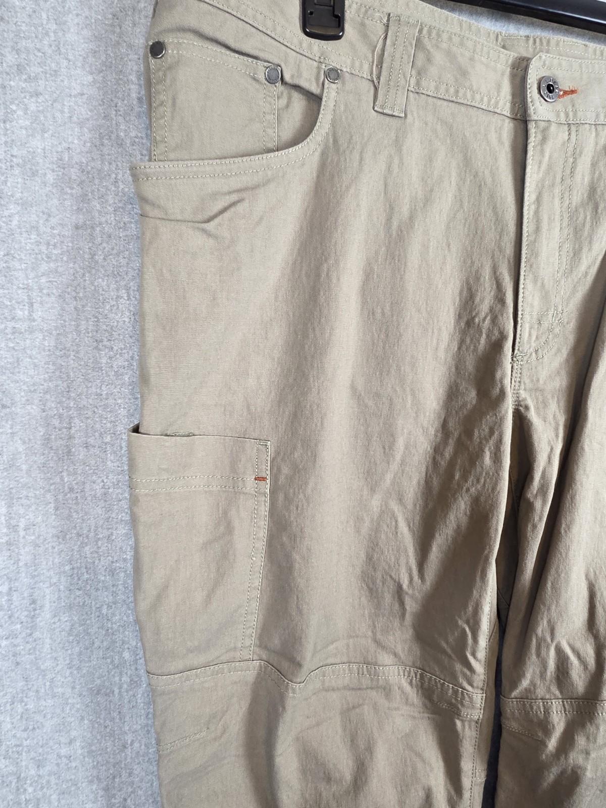 LL Bean Riverton Canvas Cargo Utility Pants Mens 38x30 Stretch Hiking Gorpcore