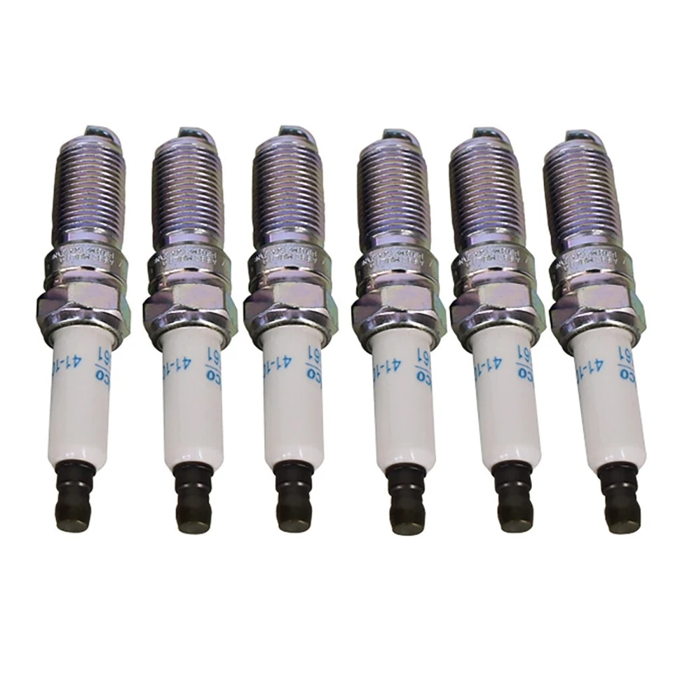 6 Pack 12632479 D515C Ignition Coil & 41-109 Spark Plug For GMC Chevrolet Buick Foto 2 de 4