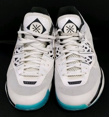 Li-Ning Way OF Wade Wow 4 White Hot Heat ABAL037-8 Dwayne Basketball Shoes Sz 15
