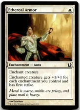 MTG Ethereal Armor C Return to Ravnica 9 LP