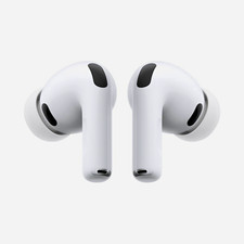 Apple AirPods Pro 3 Bluetooth In-Ear Earbuds White ANC Mic MagSafe Case