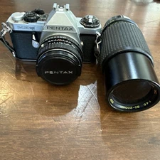 [Exc+5] Pentax ME Super 35mm SLR Film Camera w/ Asahi 50mm 1:1.7 Lens