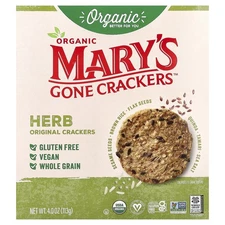 Organic Herb Original Crackers, 4 oz (113 g)