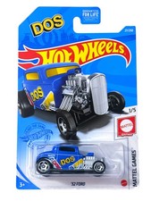 1 2021 Hot Wheels Mattel Games Blue ‘32 Ford