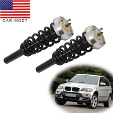Pair For 2007-2014 Bmw X5 E70 X6 E71 Front Struts Absorber Assys