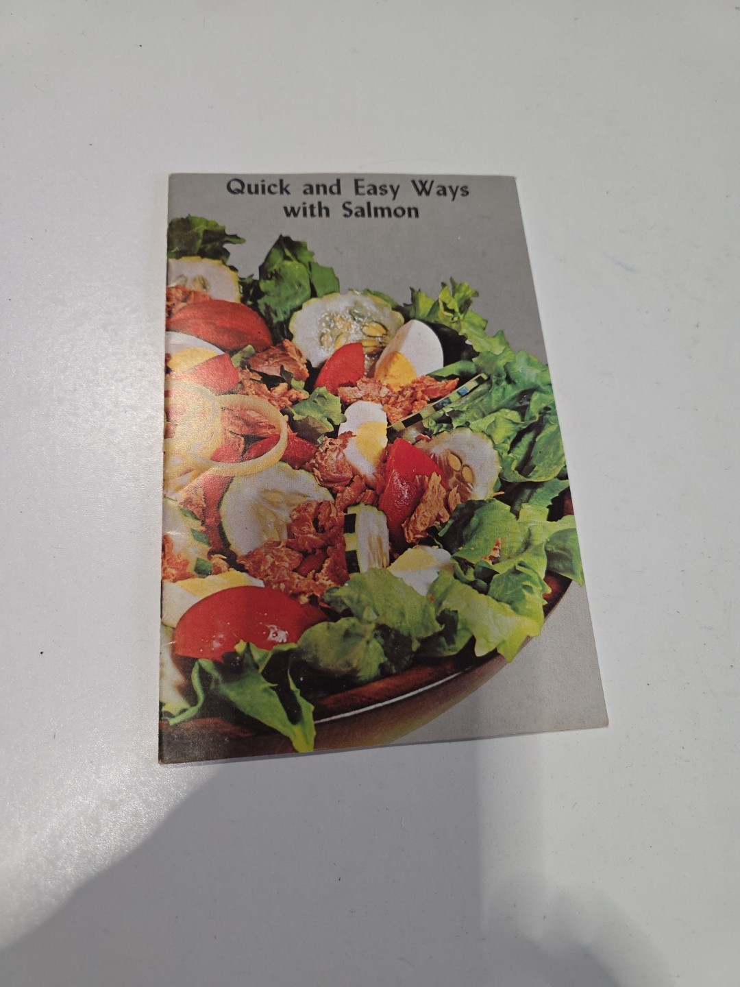 Vintage Quick and Easy Ways With Salmon Cookbook Cook Book Recipes Cooking