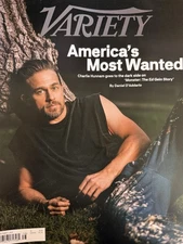 OCTOBER 2025 - VARIETY MAGAZINE - CHARLIE HUNNAM  - RETAIL- OCTOBER 1, 2025