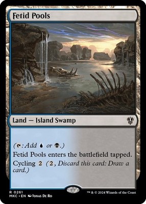 Fetid Pools - Normal NM MTG Commander: Murders at Karlov Manor