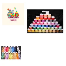 Vibrant 50 Colors of 100% Pure Silk Ribbons - 4mm x 10 Meters - No Duplicates