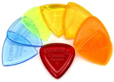 Gravity Picks Variety Pack (8 pc) - Thick (5-pack) Bundle