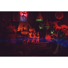 Balinese Dancers Small World Asia Disneyland CA 1971 Color Photo Slide