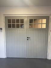 Agate Grey Berwick design side hinged 50/50 split supplied and fitted Great DEAL