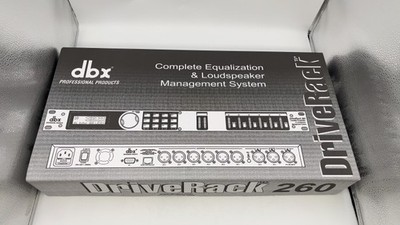 NEW DBX DriveRack 260 Loudspeaker Management System 100-120V US