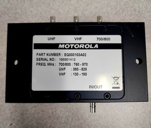 Motorola EQ000103A02 All-Band Multiplexer
