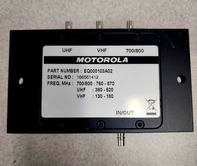 Motorola EQ000103A02 All-Band Multiplexer