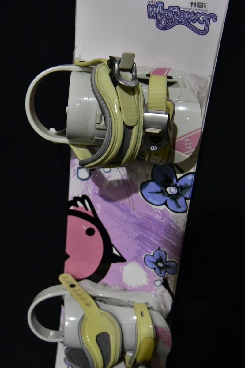 MORROW MINI WILDFLOWER SNOWBOARD SIZE 118 CM WITH NEW MORROW SMALL