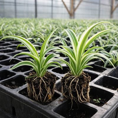 spider plant with purple flowers Buy Spiderwort Mixed Colors main image 1