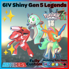 ✨ Shiny Keldeo Meloetta Genesect 6IV ✨ Pokemon Legends ZA 🚀 Fast 🚀