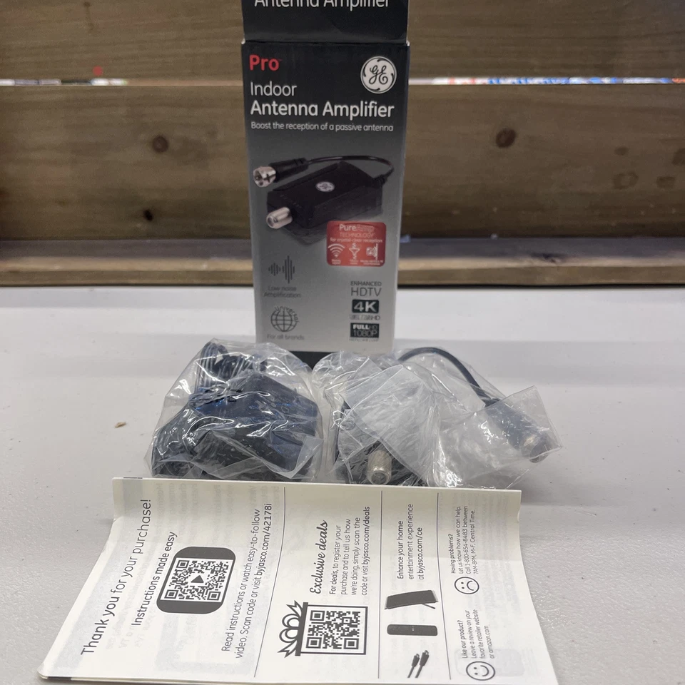 GE Pro Indoor Antenna Amplifier, never used - Image 4 of 4